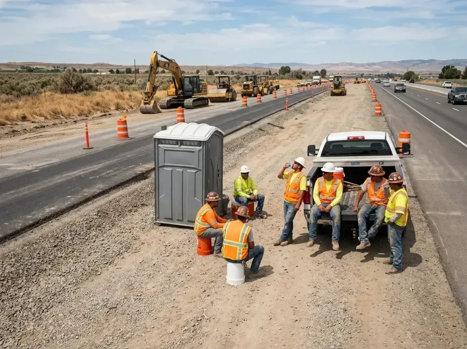 highway-road-construction-crew-007 — frequently asked questions, Porta Potty and Restroom Rentals in Star Valley, AZ